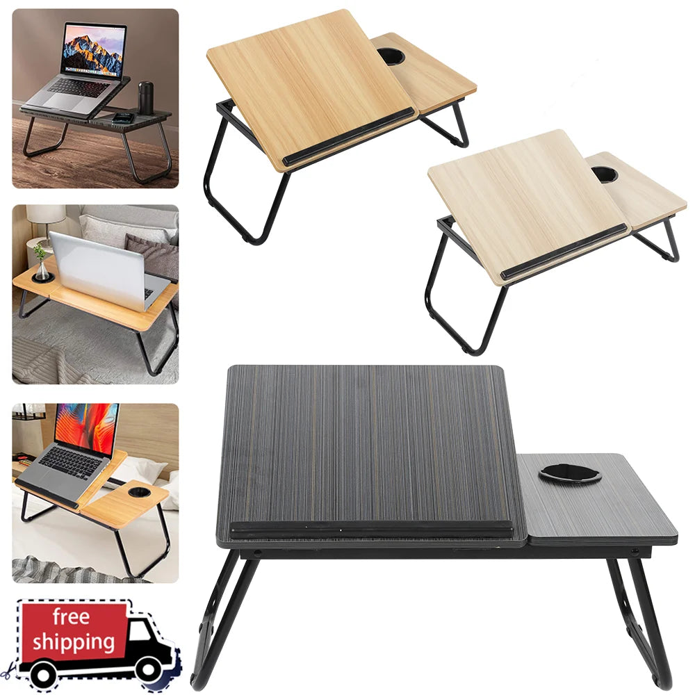 Adjustable Laptop Desk Stand Portable Foldable Lazy Table Ergonomic Lapdesk For TV Bed Sofa PC Notebook Table Desk Stand