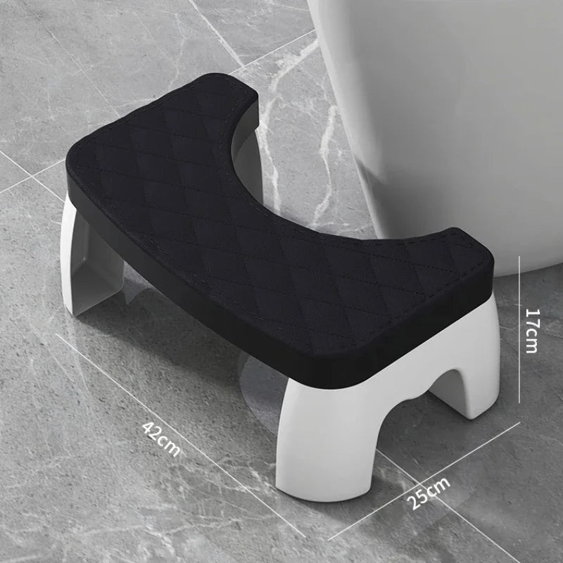 Anti Slip Toilet Step Stool Comfort Squat Posture Foot Stool Portable Bathroom Assistance Footrest For Adults Kids All Ages