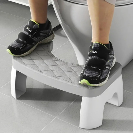Anti Slip Toilet Step Stool Comfort Squat Posture Foot Stool Portable Bathroom Assistance Footrest For Adults Kids All Ages