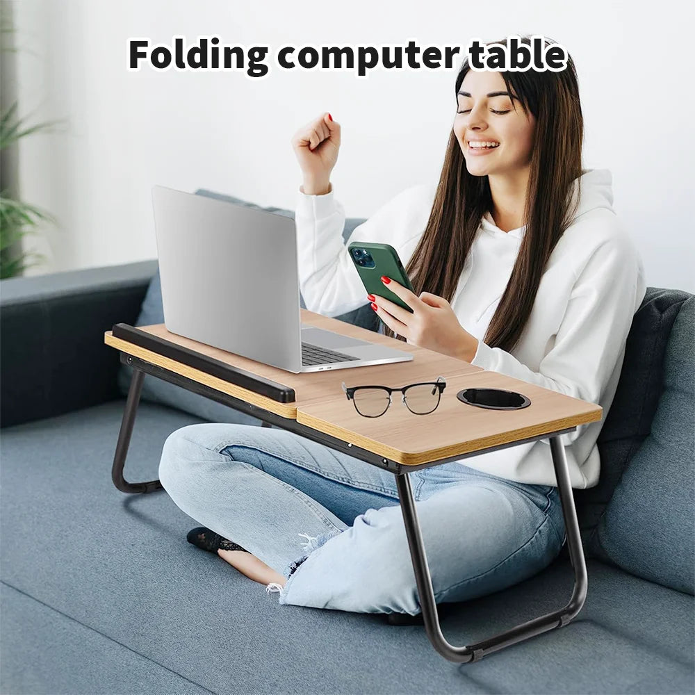 Adjustable Laptop Desk Stand Portable Foldable Lazy Table Ergonomic Lapdesk For TV Bed Sofa PC Notebook Table Desk Stand