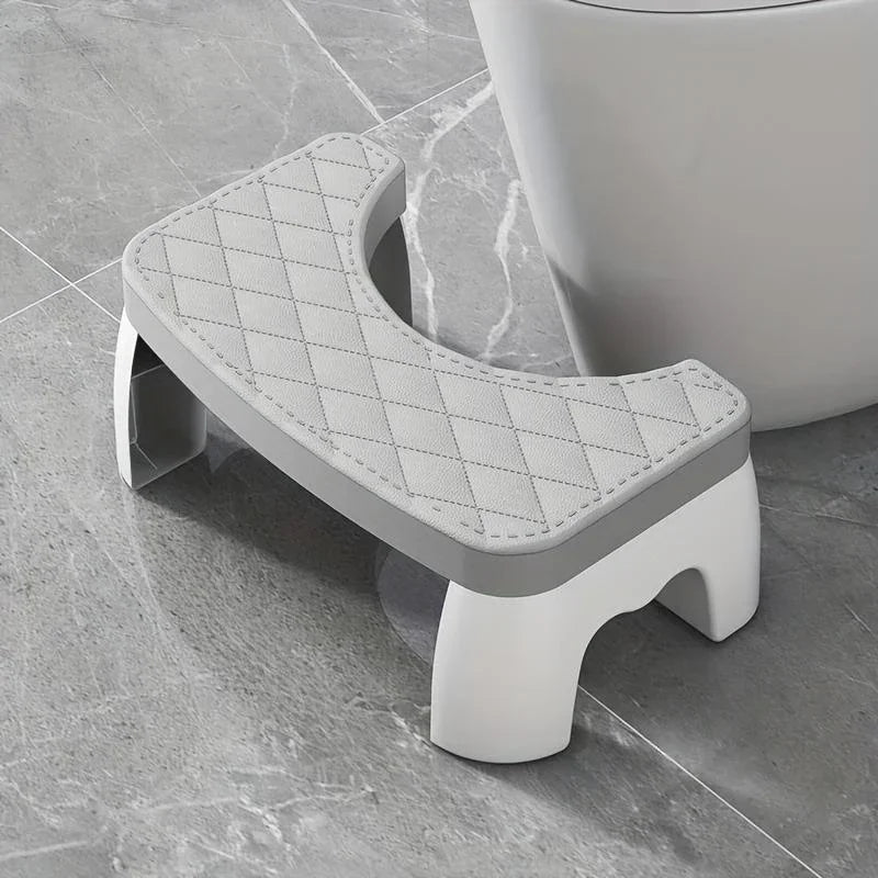 Anti Slip Toilet Step Stool Comfort Squat Posture Foot Stool Portable Bathroom Assistance Footrest For Adults Kids All Ages