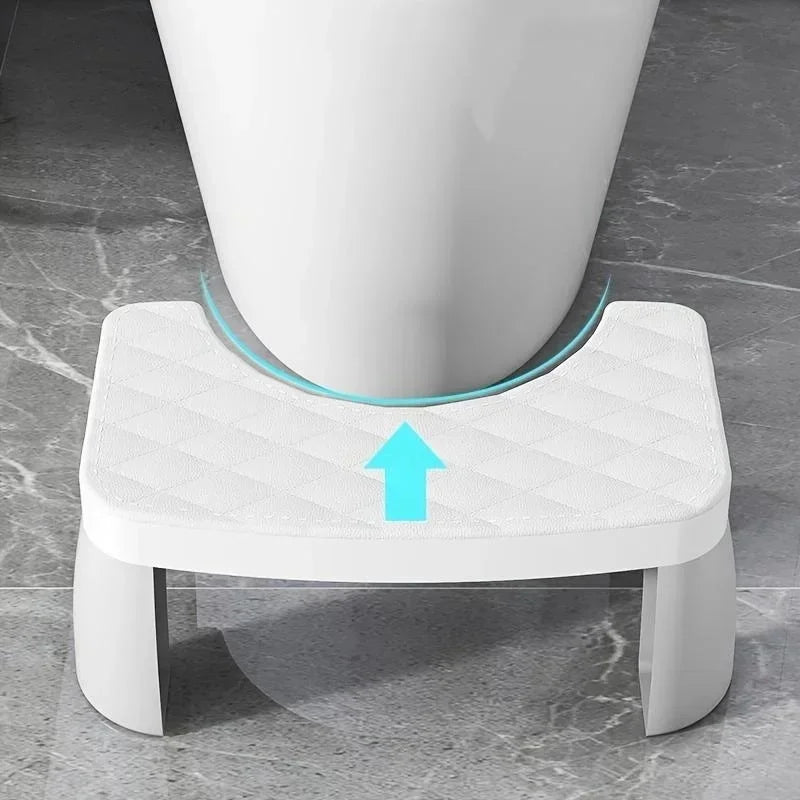 Anti Slip Toilet Step Stool Comfort Squat Posture Foot Stool Portable Bathroom Assistance Footrest For Adults Kids All Ages