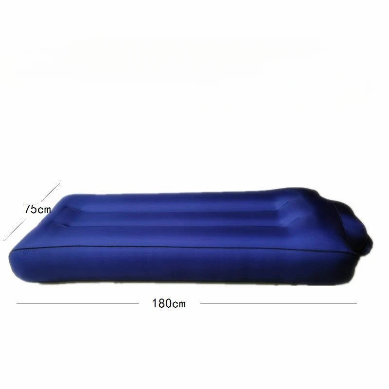 Inflatable Sofa Portable Air Bed Outdoor Airbed Noon Break Bed Camping Casual Beach Recliner Floatation Bed